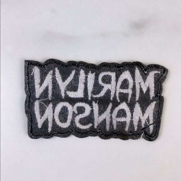 Marilyn Manson Band Embroidered Patch - Picture 4 of 4